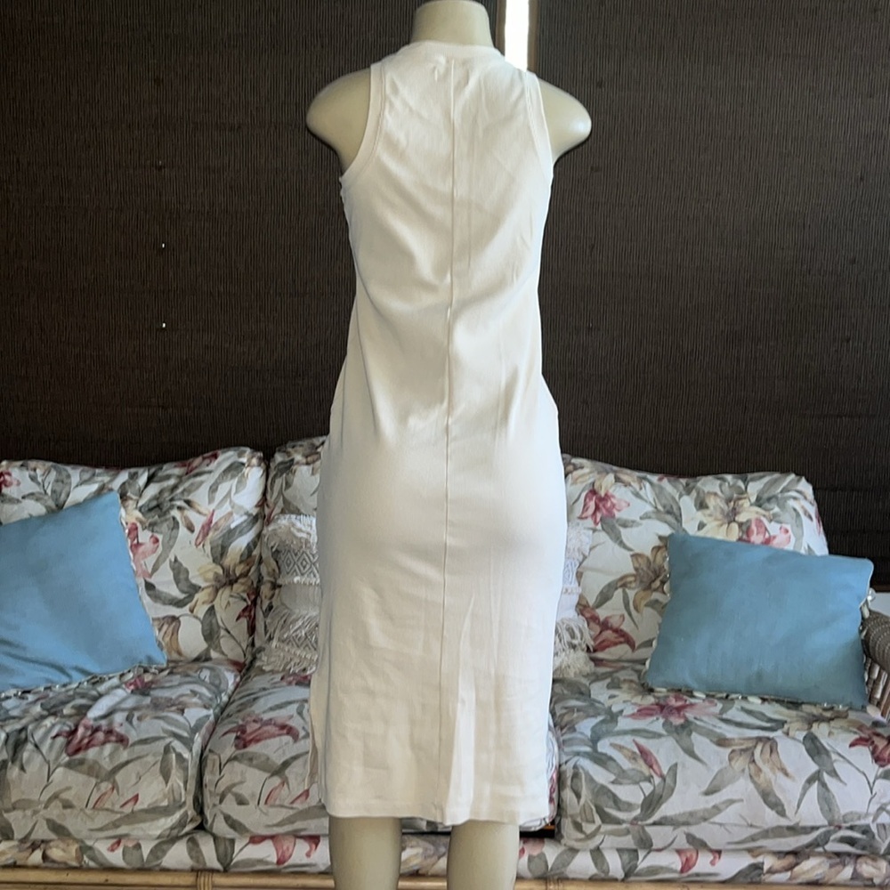 Nordstrom Stretch Cotton Ribbed Tank Dress - Picture 7 of 13